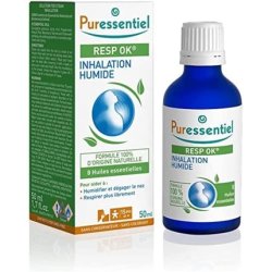 Puressentiel Resp Ok Steam Inhalation with 8 Essential Oils 50ml