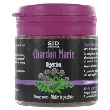 S.I.D Nutrition Digestion Milk Thistle 30 Capsules