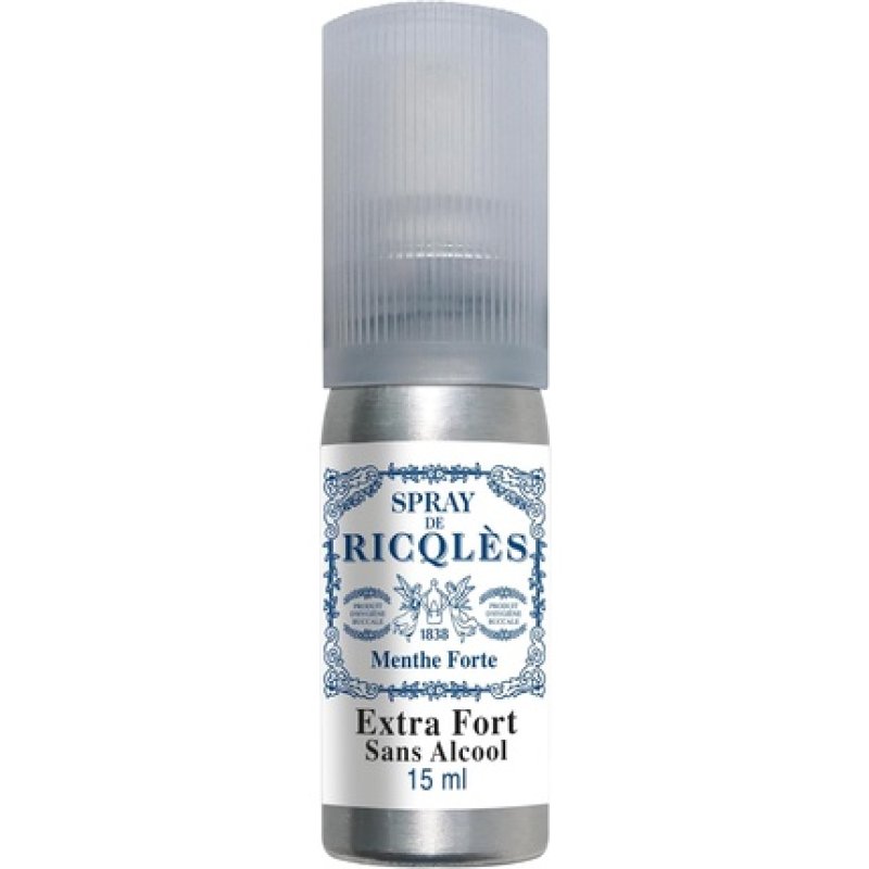 Ricqles Mouth Spray Strong Mint 15ml Alcohol-Free