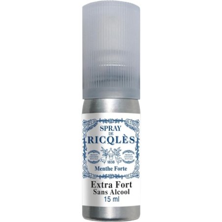Ricqles Mouth Spray Strong Mint 15ml Alcohol-Free