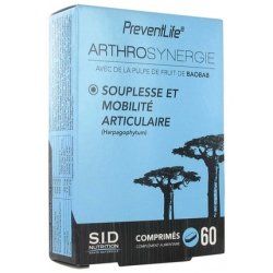 Sid Nutrition Preventlife Arthrosynergy Dietary Supplement 60 Tablets