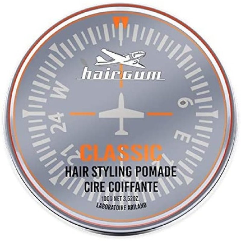 Hairgum Classic Hair Styling Pomade Ultra Shine Long Lasting Hold 100g