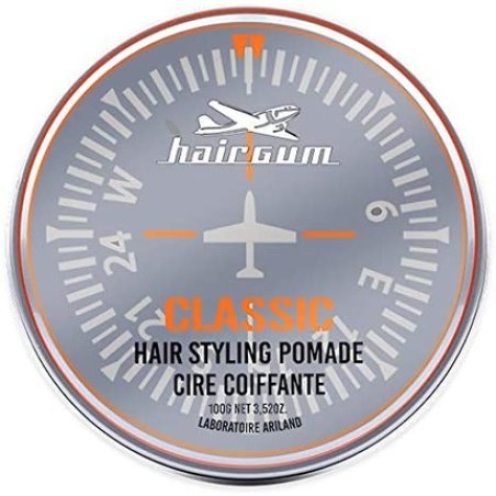 Hairgum Classic Hair Styling Pomade Ultra Shine Long Lasting Hold 100g