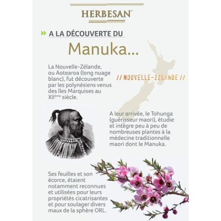 Herbesan Manuka Honey Lozenges Honey Lemon Iaa 10 - Pack of 8