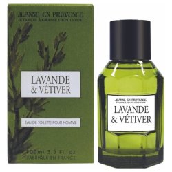 Jeanne En Provence Lavender and Vetiver Eau de Toilette 100ml