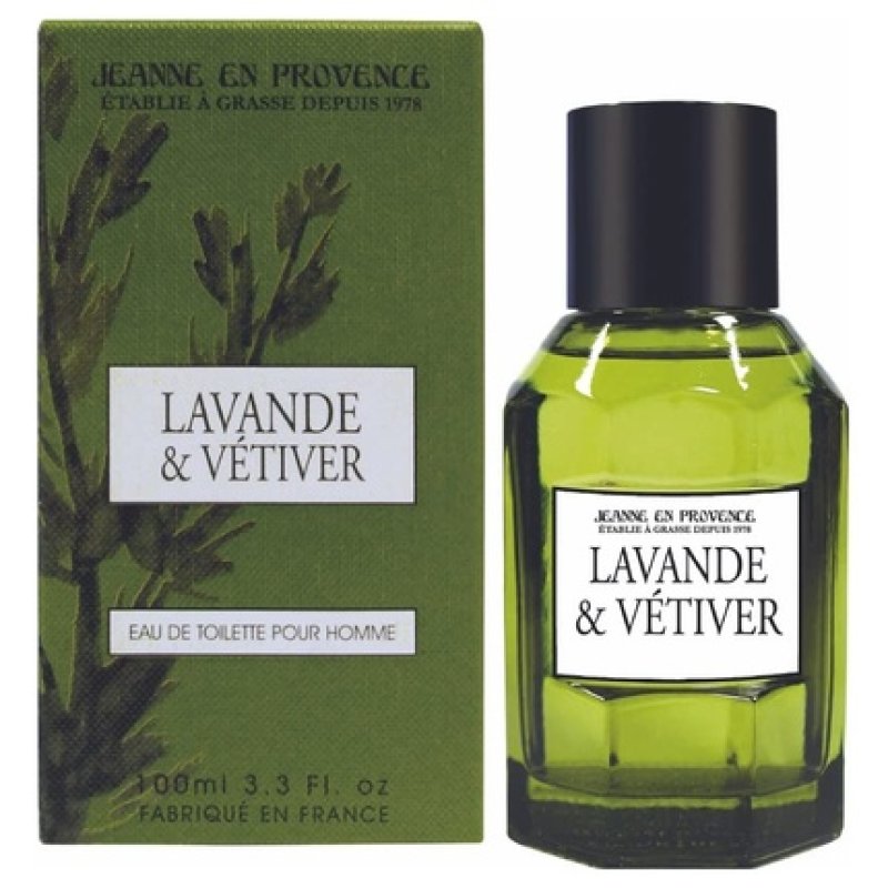 Jeanne En Provence Lavender and Vetiver Eau de Toilette 100ml