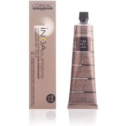 Vopsea permanenta fara amoniac L`Oreal Professionnel Inoa Supreme 7.34, 60ml