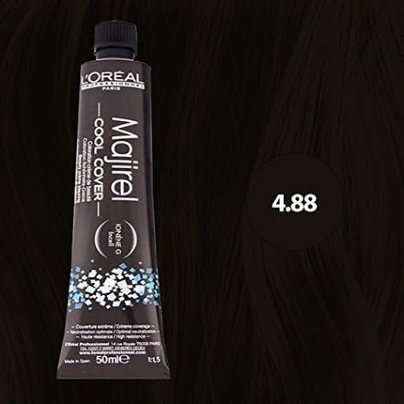 L'Oréal Majirel Cool Cover 4.88 Cc Medium Brown Deep Mocha 50ml