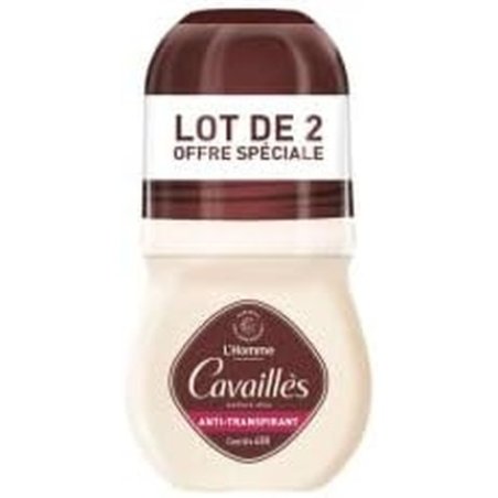 Rogé Cavaillès Absorb 48H Men Deodorant Roll-On 50ml - Pack of 2