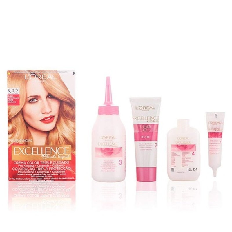 L'Oreal Paris Excellence Creme Hair Dye 8.32
