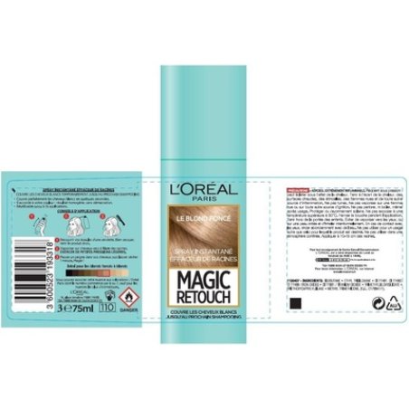 L'Oréal Paris Magic Retouch Instant Root Touch Up Spray Dark Blonde 75ml White