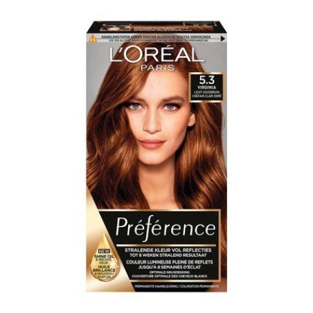 Loreal Paris Preference 5.3 Light Gold Brown Hair Color