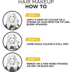 L'Oréal Paris Colorista Hair Make Up Number 8 30ml Yellow