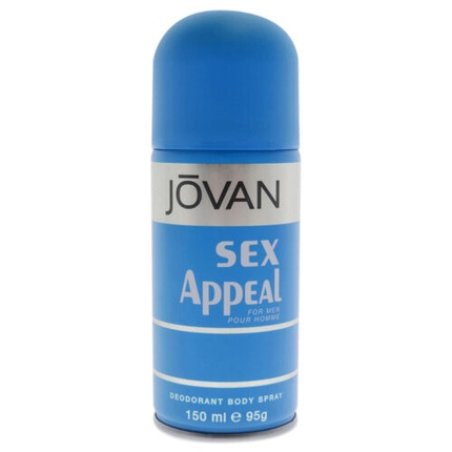 Jovan Sex Appeal Deodorant Spray for Men 5 Oz