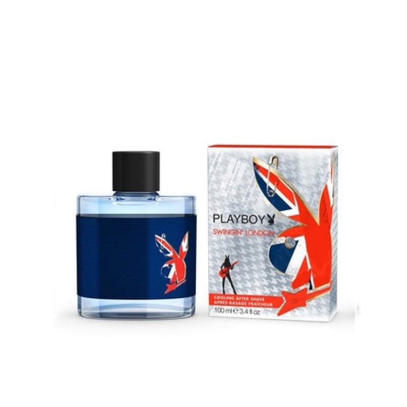 Playboy London Aftershave 3.4oz 100ml Splash