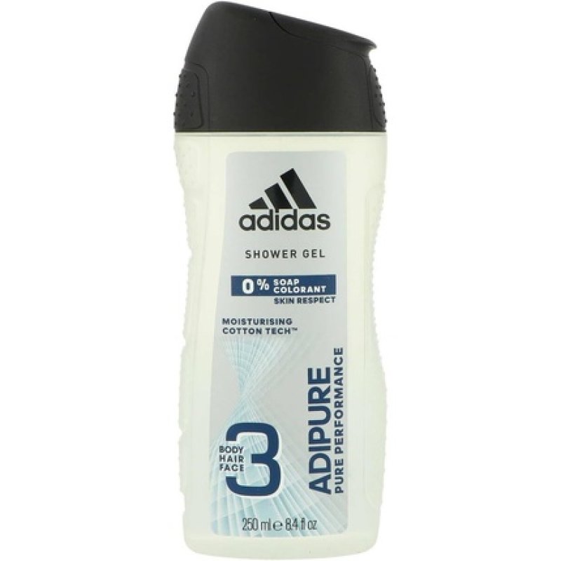 Adidas Adipure Shower Gel 250ml 8.4 fl oz