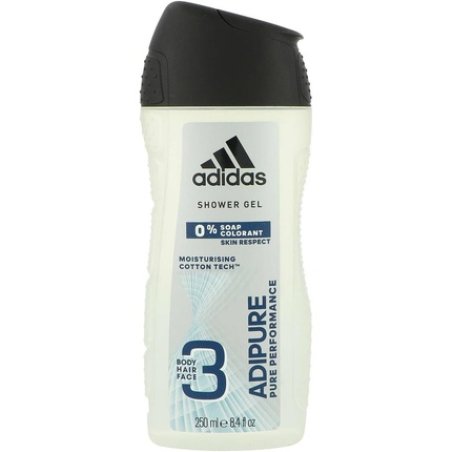 Adidas Adipure Shower Gel 250ml 8.4 fl oz