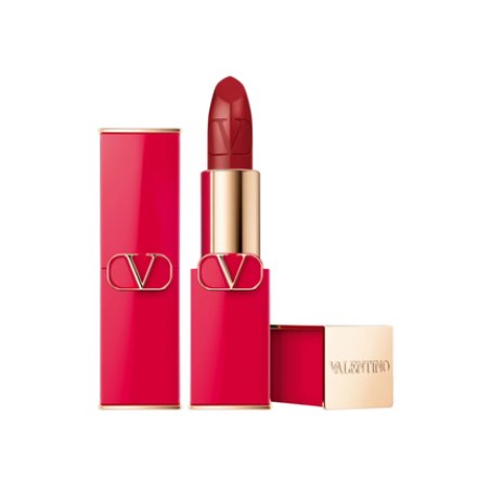 Valentino Rosso Satin Finish Cream Lipstick 213r Refillable - 35 Grams