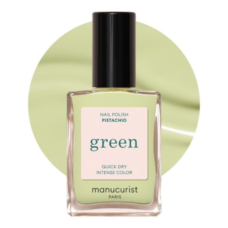 Manucurist Green Nail Polish Pastel Green Classic 9-Free