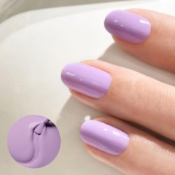 Manucurist Green Flash UV Nail Polish Lilac Pastel Hema Free