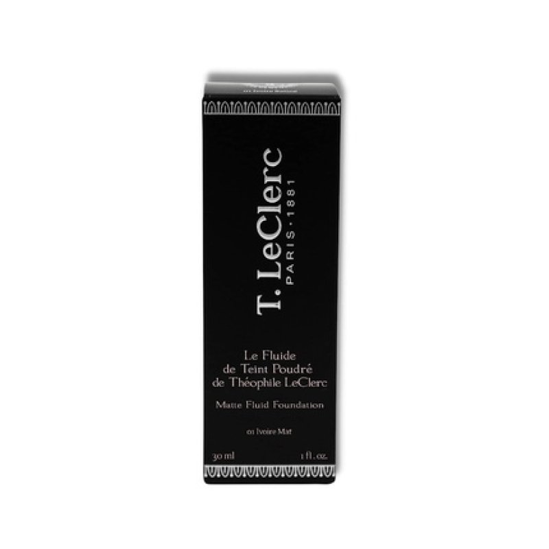 T. LeClerc Powder Shade 01 Ivory Matte - Vegan - Dermatologically Tested