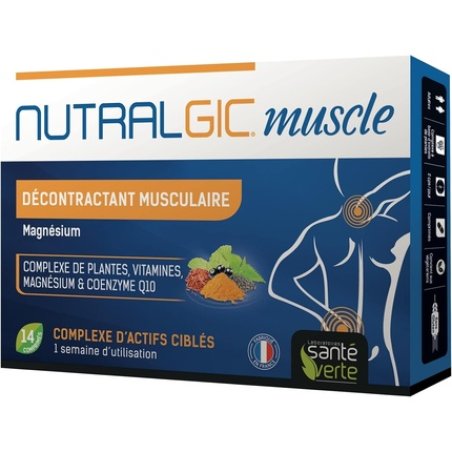 Green Health Nutralgic Muscle Supplement 14 Tablets