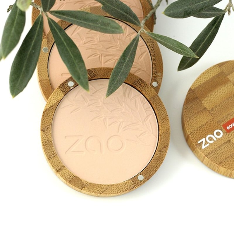 ZAO Bamboo Mineral Powder Compact Powder No. 301 Ivory 9g