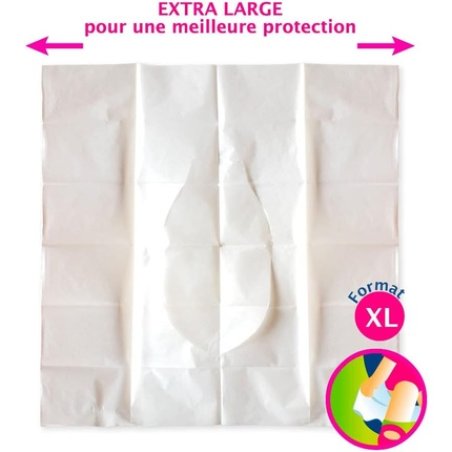 Orgakiddy Disposable Toilet Bowl Protector XL - Pack of 10