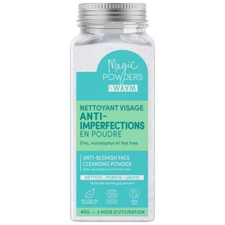 Waam Magic Powders Anti-Imperfections Organic Facial Cleanser 40g