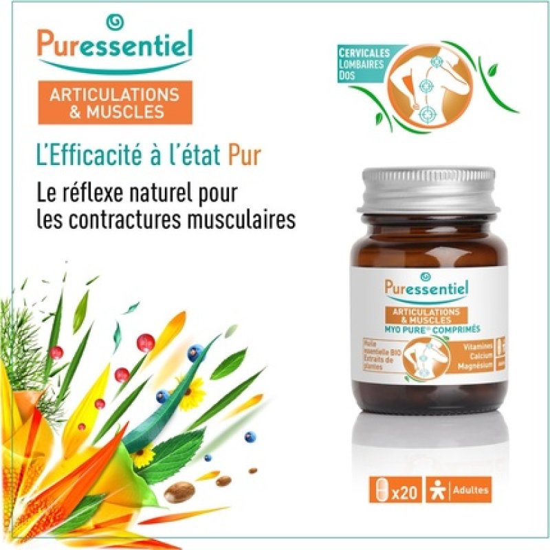 Puressentiel Joints & Muscles Myo Pure Tablets