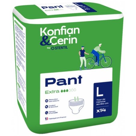 The Konfian & Cerin Adult Absorbent Pants for Light Protection