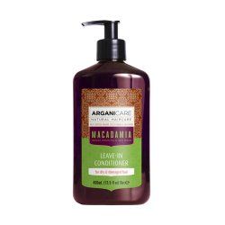 Arganicare Argan Oil & Macadamia Soin Réparateur Sans Rinçage – Macadamia, 400 ml