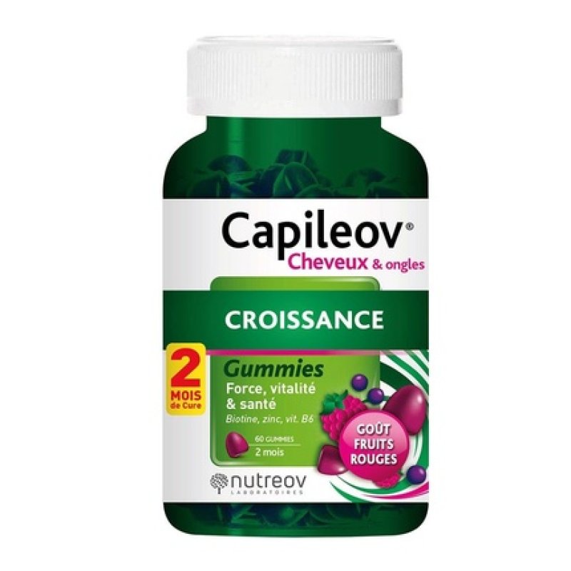 Nutreov Capileov Hair and Nails Strength and Vitality 60 Gummies