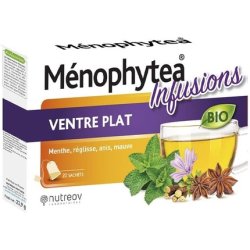 Nutreov Menophytea Flat Stomach Infusion Organic 20 Sachets