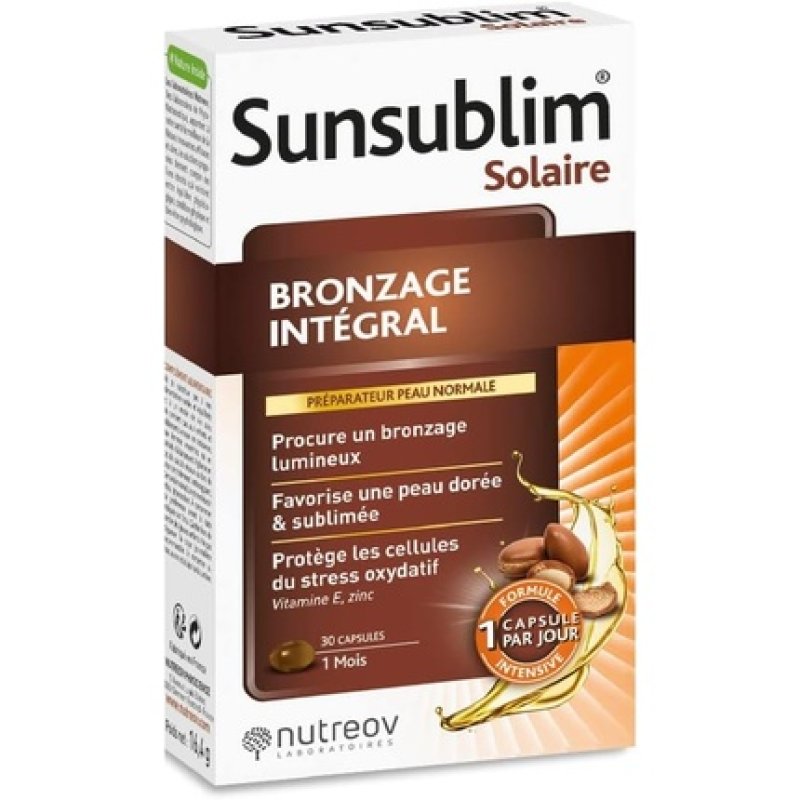 Nutreov Sunsublim Integral Tanning for Normal Skin 30 Capsules