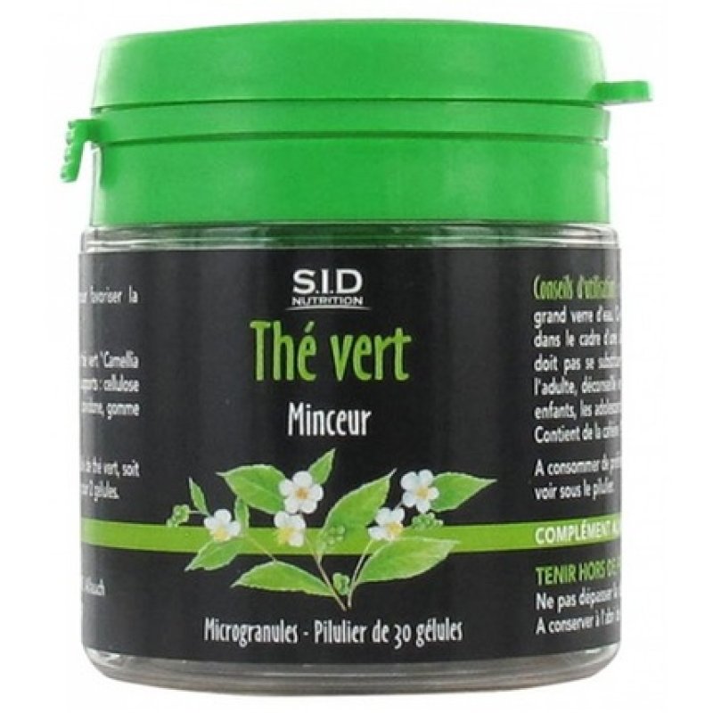 Sid Nutrition Green Tea Slimming Cure Dietary Supplement 30 Capsules