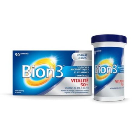 Bion 3 Senior Probiotic Supplement 90 Tablets