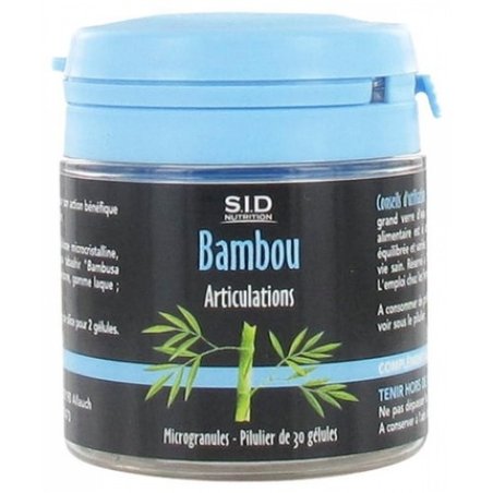 Sid Nutrition Bamboo Compounds Dietary Supplement 30 Capsules