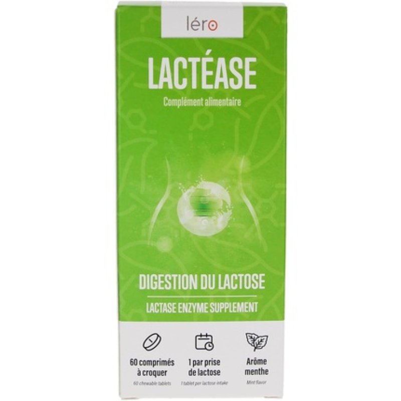 Lero Lactease Lactose Digestion 60 Tablets 25g