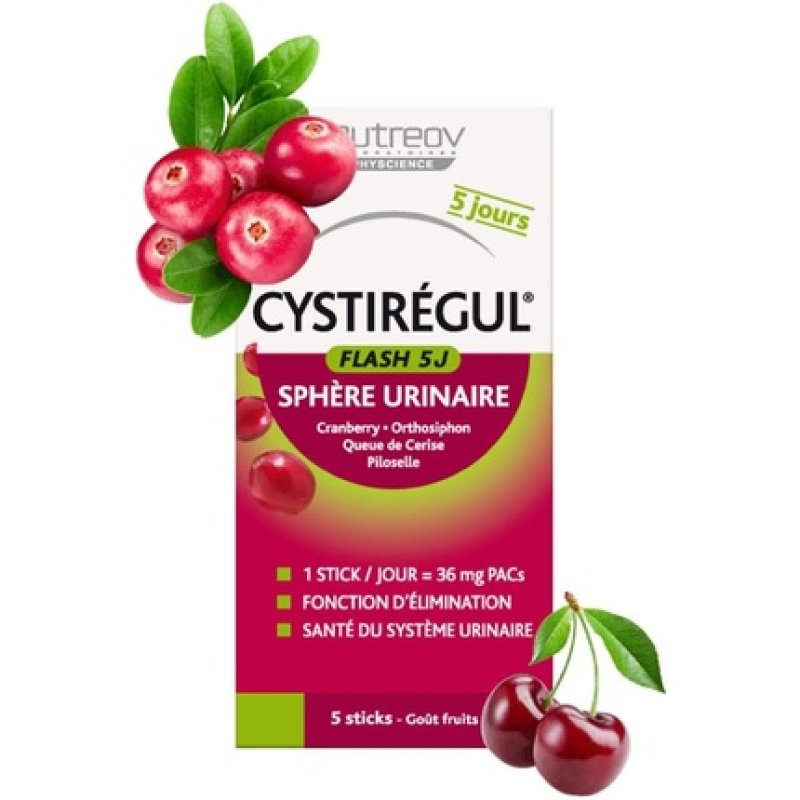 Cystiregul Flash 5 Days 5 Sticks - Pack of 5