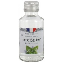 Ricqles Peppermint Liqueur 50ml Food Supplement Based on Pepper