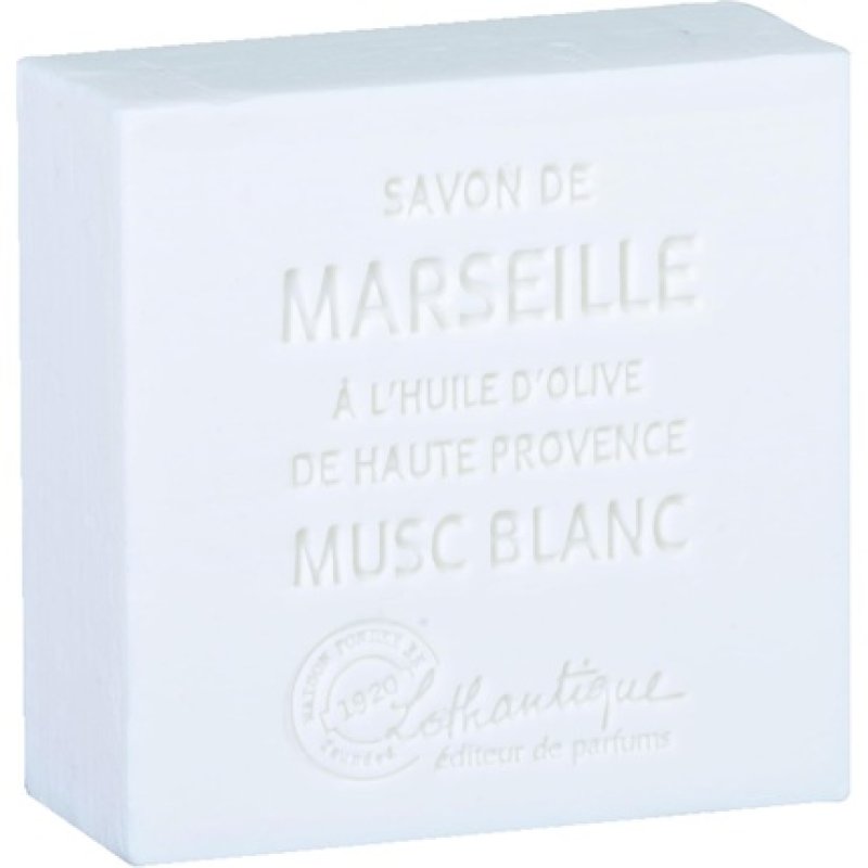 Lothantique Marseille Soap Fragranced 100g - White Musk