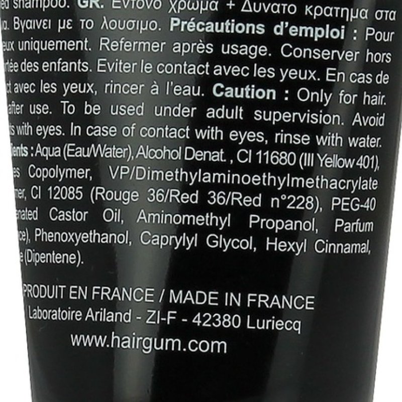 Ariland Gel Hairgum Fix Colour Silver 30ml Orange