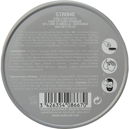 Hairgum Clay and Wax Strong 100g