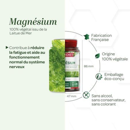Superdiet Organic Magnesium Vegan Sea Lettuce 100% Plant-Based