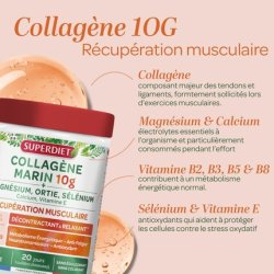 Superdiet Marine Collagen for Muscle Recovery and Relaxation
