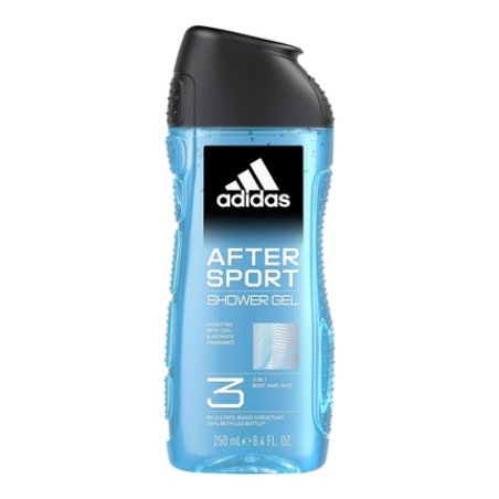 Adidas 3in1 After Sport Shower Gel for Him with Aromatic Fresh Scent 250ml Grapefruit