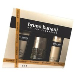 Bruno Banani Man Gift Set - Eau De Toilette 50 Ml, Shower Gel 50 Ml, And Deospray 50 Ml