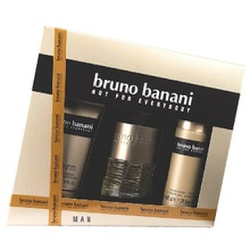 Bruno Banani Man Gift Set - Eau De Toilette 50 Ml, Shower Gel 50 Ml, And Deospray 50 Ml