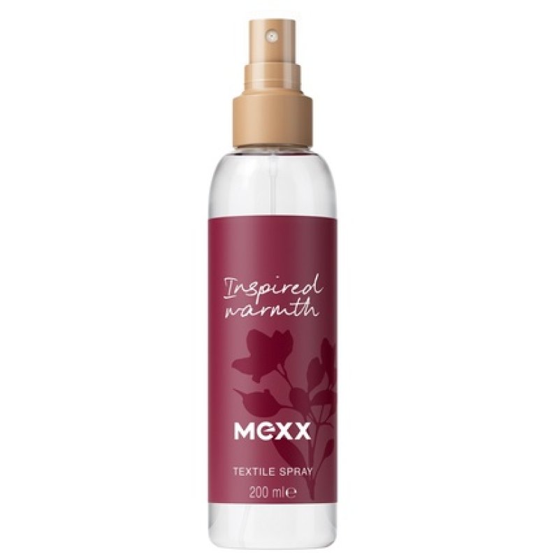 Mexx Inspired Warmth Textile Spray 200ml - A Refreshing Home Fragrance